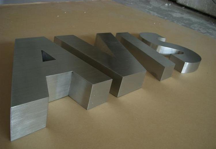 不锈钢字